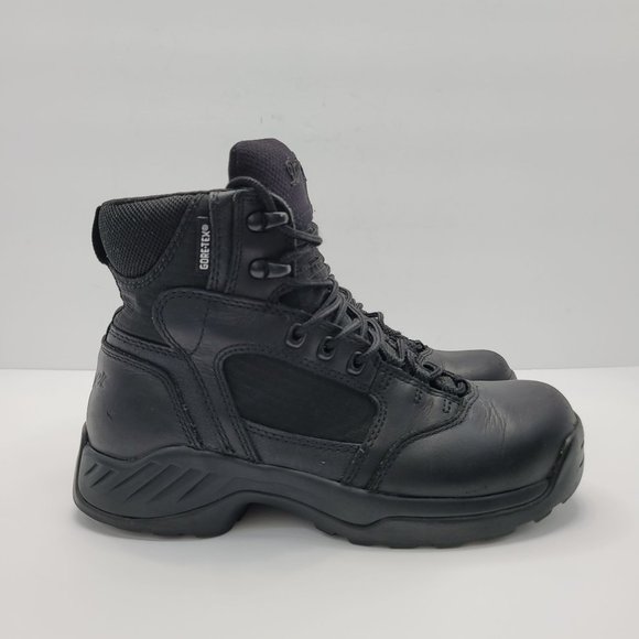 Danner Kinetic GTX GORE-TEX Tactical Men's Black Leather Boots US Size 7 - Picture 1 of 7